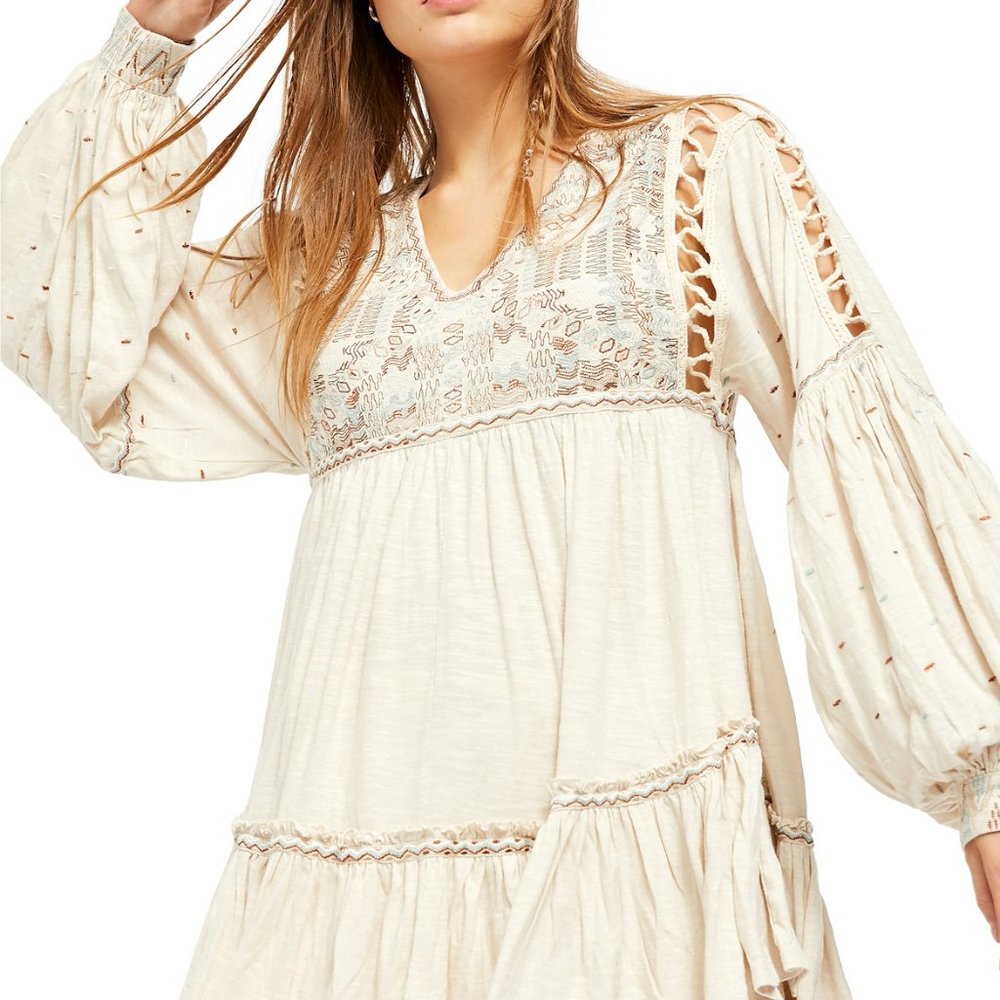 NWT Free People Much Loved Tunic Top - Picture 2 of 8